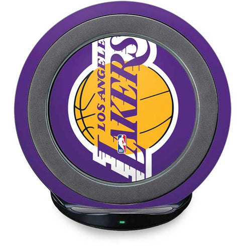 NBA Los Angeles Lakers Large Logo Fast Charge Wireless Charging Stand Skin